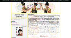 Desktop Screenshot of desgoutsdescouleurs.com